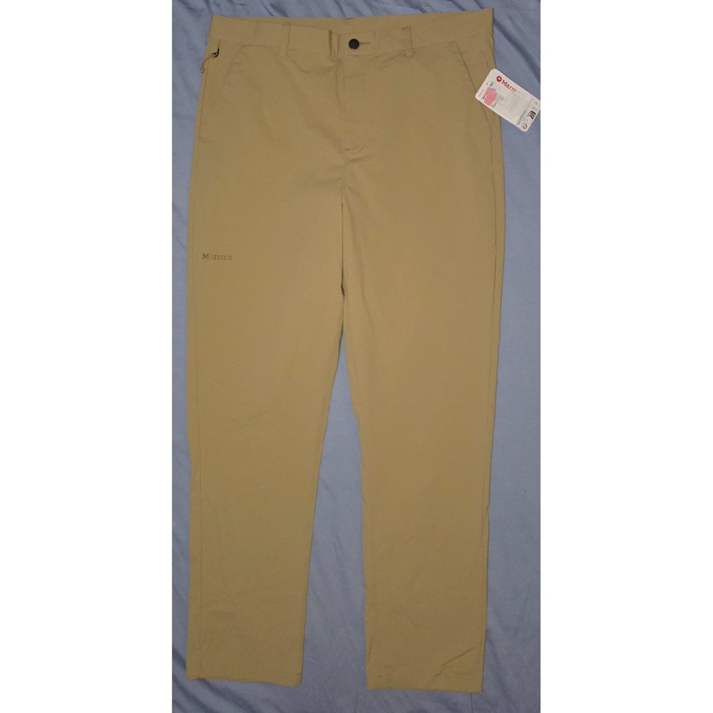 Marmot‎ Arch Rock Pants Men's Size 38x30 Shetland Khaki Outdoor Hiking MSRP $85